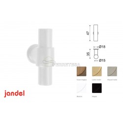 TIRADOR "T" BLANCO HQTE JANDEL