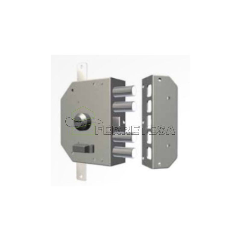CERRADURA CR 3450 CON BARRAS DORADA DH