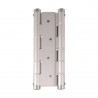 BISAGRA MUELLE DOBLE ACCION PLATA