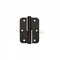 PERNIO 90x65 INOX-NEGRO IZQ.