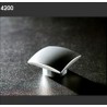 POMO 4200/30mm CUADRAD ALUMINIO SATINADO