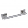 MANILLON ELEGANT ROSETA CUADRADA ALUM NIQUEL 4026