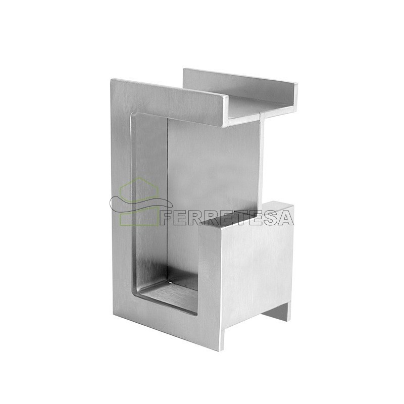 TIRADOR I-4253 P/PTA.35mm INOX MATE