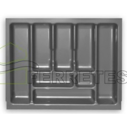 CUBERTERO L CHAPA 800 GRIS
