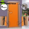 PERFIL PUERTA GUARDERIA ALUM. PLATA 2.50