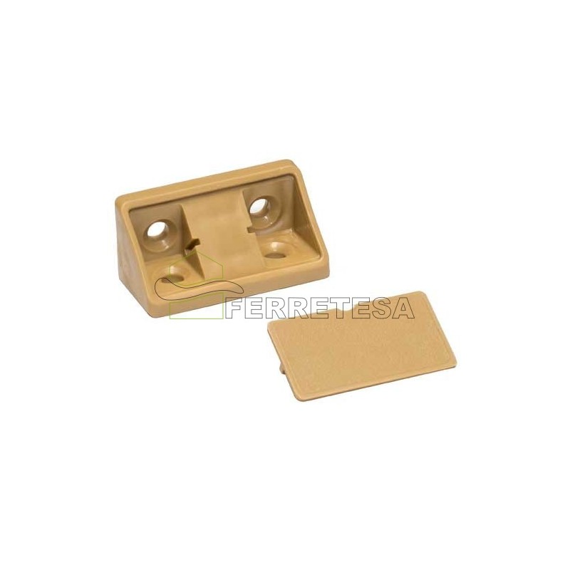 UNION ANGULAR C/TAPA 44x21 BEIGE