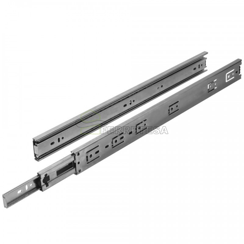 GUIA TELESCOPICA BOLAS 53x900mm ZN