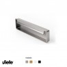 TIRADOR FOLD CC128L174mm NQ CEPILLADO