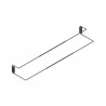 ZAPATERO EXTENSIBLE 620-960cm CROMO