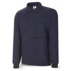 POLO ALGONDON M.LARGA AZUL...