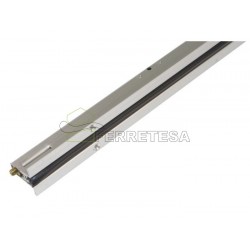BURLETE 1 72cm ALUMINIO INOX