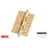 BISAGRA 461 C/RTE 70x50mm LATON MATE