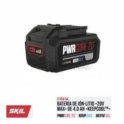 BATERIA  20V MAX  4.0Ah KEEPCOOL LI-ON SKIL