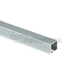 CARRIL FLOW ALUMINIO MATE 2,35Mts.