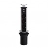 CONEC VERTIKAL UE+USB 2xA AL M