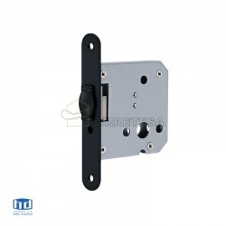 PICAPORTE RODILLO Ø NEGRO 4020