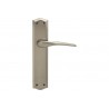 MANIVELA EQ209 PLACA 286x60 NIQUEL MATE