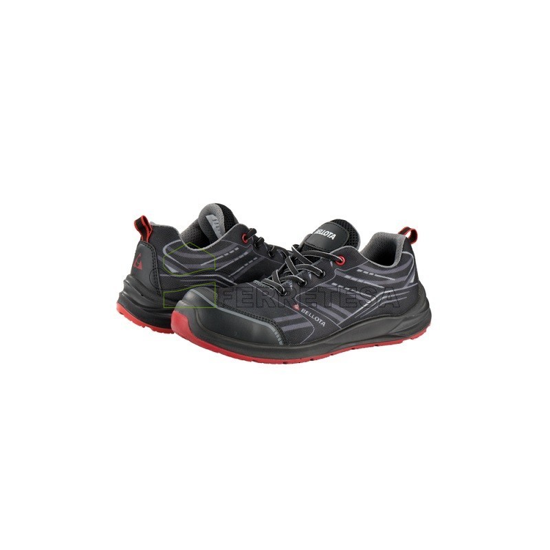 ZAPATILLA FLEX NEGRO SPORT S1P T.41