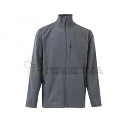 CHAQUETA FORRO POLAR GRIS T.S