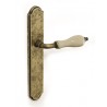 MANIVELAS P-142 C/PL. BR.ENVEJ. PORCELANA CRAQUELE