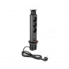 INTERRUPTOR UNIV S/ CONTACTO 12VDC NEGRO