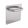 MANIVELA PLACA 17x17 U INOX 5040