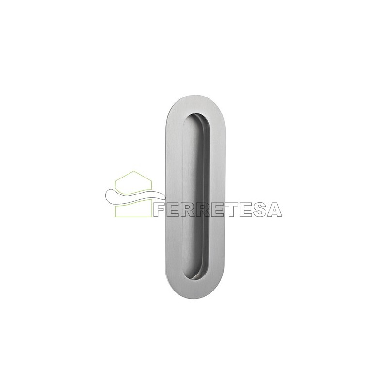 CAZOLETA EMBUTIR OVALADA 130x25 INOX