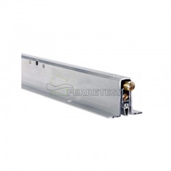 BURLETE 504 82cm ALUMINIO INOX