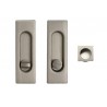 KIT 75400 CAZOLETA+MULETILLA+DEDAL RECTANGULAR NIQUEL MATE