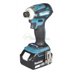 ATORNILLADOR IMPACTO DTD173RTJ BL18V 3x5AH + GUANTES