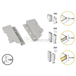 ENGANCHES TRASERA DRAGON 204 GRIS