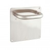 MANIVELA PLACA 17x17 U INOX 304