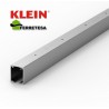 CARRIL KLEIN LITE+ 100 6m. ALUMINO ANODIZADO PLATA