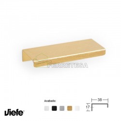 TIRADOR WAY LATON CEPILLADO 100mm VIEFE
