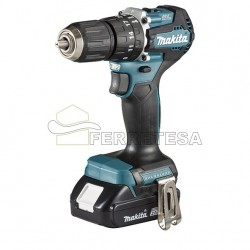 TALADRO ATORNILLADOR CON PERCUSION DHP487RAJ BL 18V 2x2,0Ah. LXT