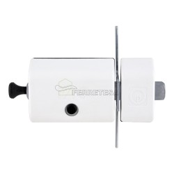 CERROJO 446-RP/80 MAGNET UVE BLANCO ANTIBUMPING