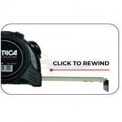FLEXOMETRO METRICA ALL BLACK 25mm x 5m.