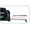 FLEXOMETRO METRICA ALL BLACK 25mm x 5m.