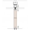 CARRIL PARA EMBUTIR LITE+ "T" 4m.