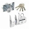 CERROJO CON ALARMA 7930RSA HB BLANCO