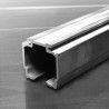 CARRIL U-45 PARA DN 50 6Mts. ALUM. ANOD.