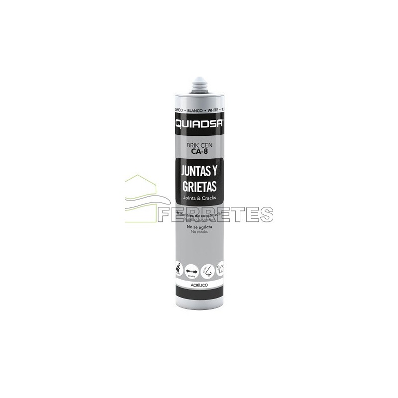 MASILLA CA-8 ACRILICA 300 ml. NEGRO