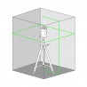 NIVEL LASER VERDE METRICA "LATA" 360º80m