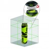 NIVEL LASER VERDE METRICA "LATA" 360º80m
