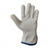 GUANTE PIEL FLOR VACUNO GRIS 406VR T-10