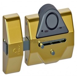 CERROJO CON ALARMA 7930RSA HL DORADO