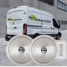 CERRADURA FURGONETAS UFO+ INOX (PAREJA)