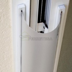 ANTIPILLADEDOS PUERTA BLANCO.1.20m. 90º