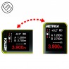 MEDIDOR LASER METRICA FLASH DOBLE 60m