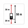 MEDIDOR LASER METRICA FLASH DOBLE 60m